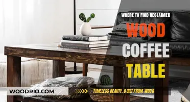 Discover Unique Reclaimed Wood Coffee Tables: Top Sources and Tips