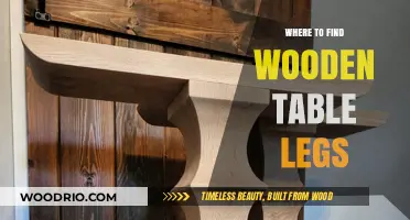 Discover the Best Sources for Stylish Wooden Table Legs