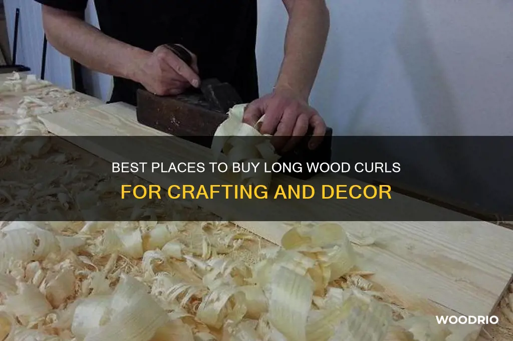 where to purchase long wood curls