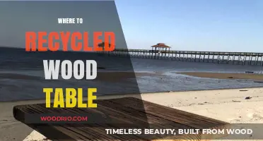 Eco-Friendly Options: Where to Recycle Your Old Wood Table