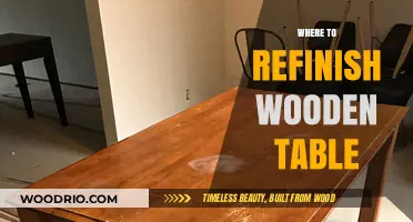Best Places to Refinish Your Wooden Table: Expert Tips and Locations