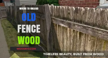 Creative Ways to Unload Old Fence Wood Responsibly and Sustainably