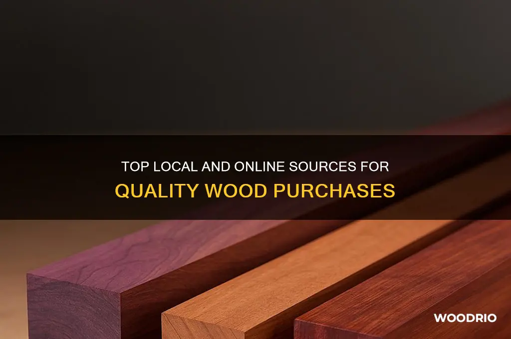 where tyo buy wood