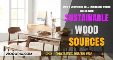 Eco-Friendly Extendable Dining Tables: Sustainable Wood Options by Top Brands