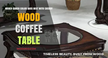 Perfect Couch Colors to Complement Your Cherry Wood Coffee Table