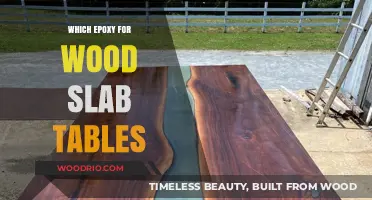 Best Epoxy Resins for Stunning Wood Slab Table Projects