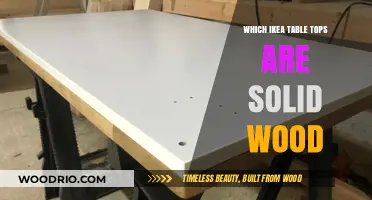 Discover IKEA's Solid Wood Table Tops: Quality and Durability Guide