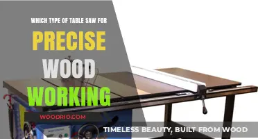 Choosing the Perfect Table Saw for Precision Woodworking Excellence