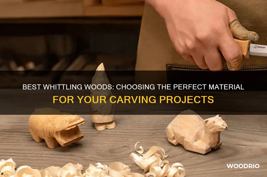 which wood to buy for whittling