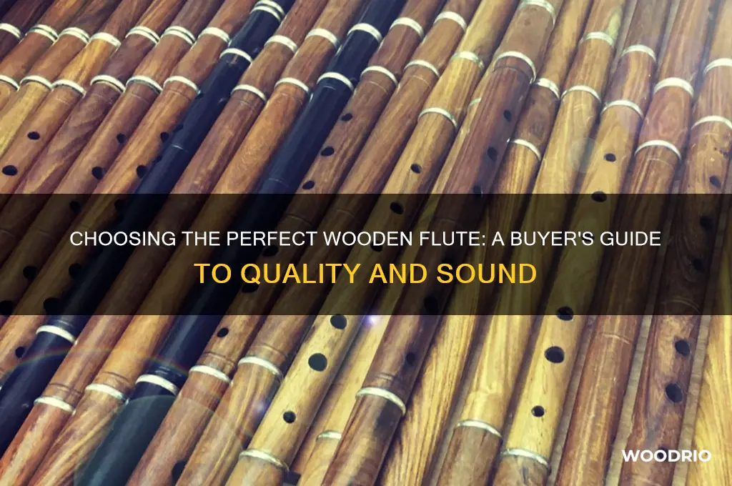 which wooden flute to buy