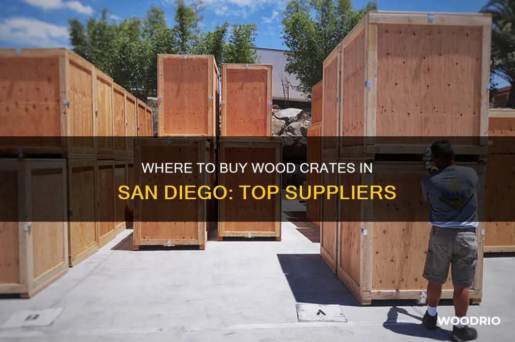 who buy wood crates in san diego