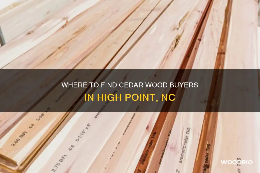 who buys cedar wood high point nc