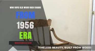 Vintage Wood High Chair Buyers: Who Collects 1956 Era Treasures?