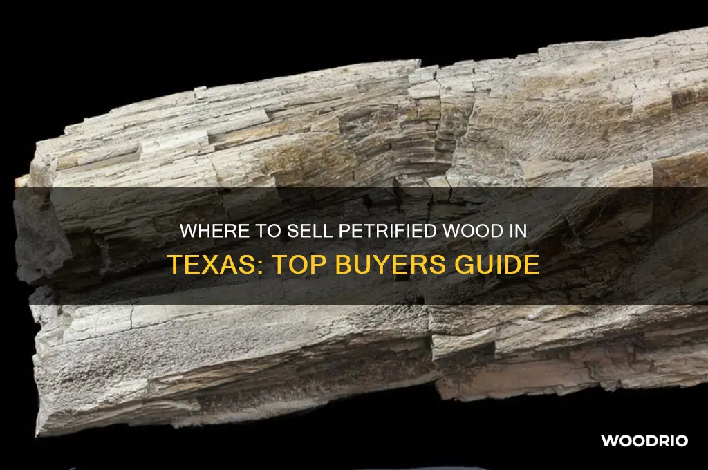 who buys petrified wood in texas