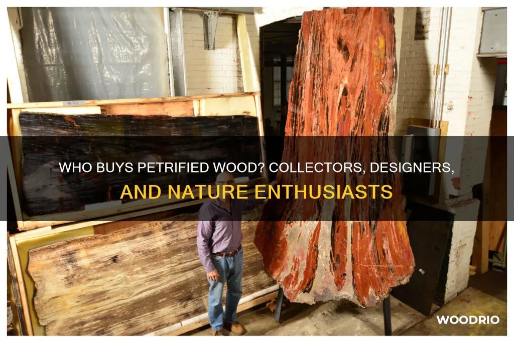 who buys petrified wood