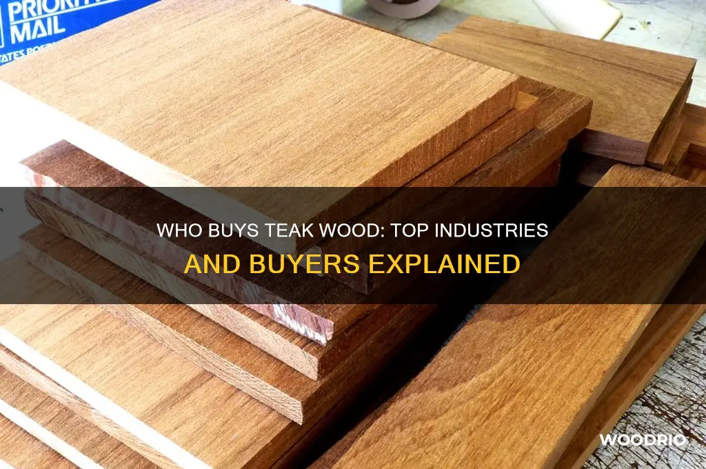 who buys teak wood