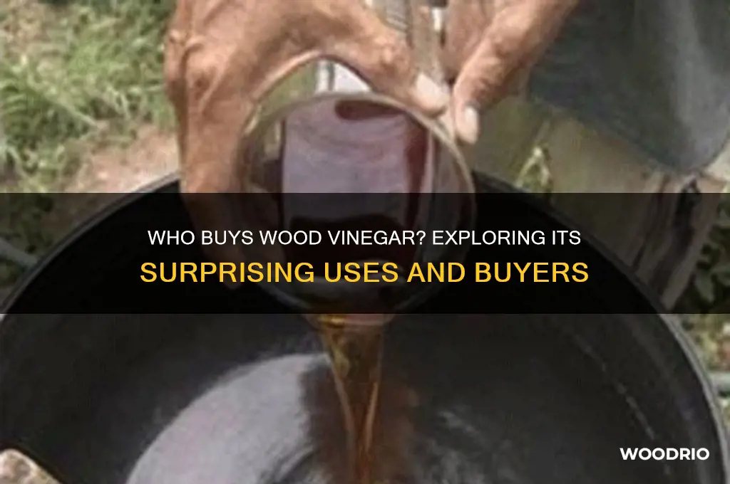 who buys wood vinegar
