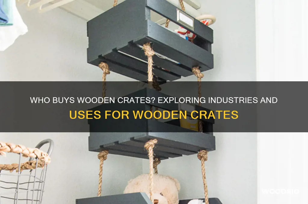 who buys wooden crates