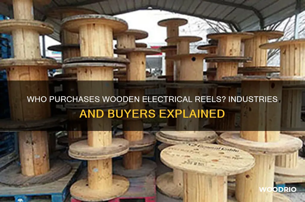 who buys wooden electrical reels