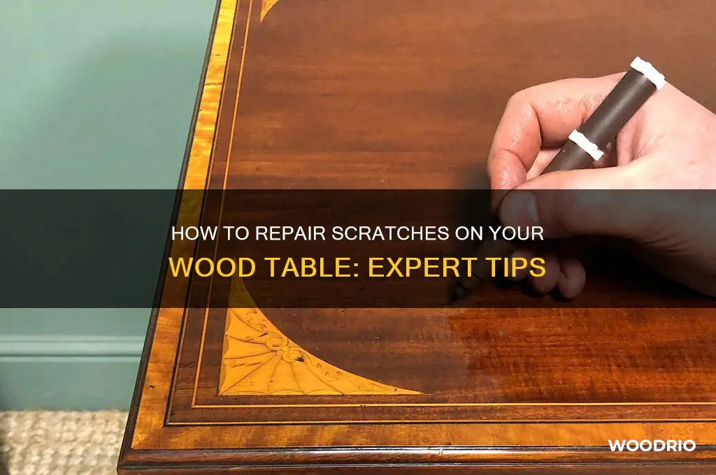 who fix scratches on wood table