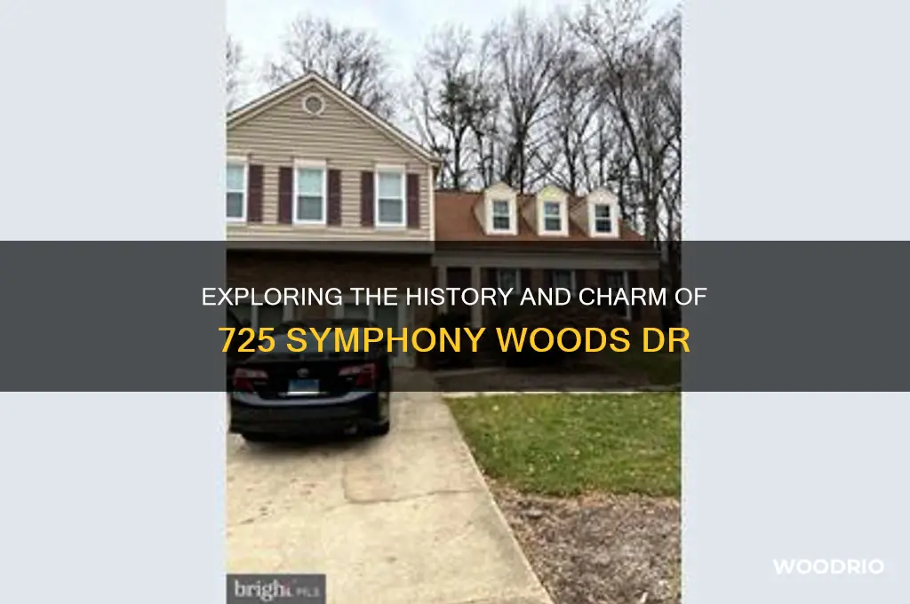 who old 725 symphony woods dr