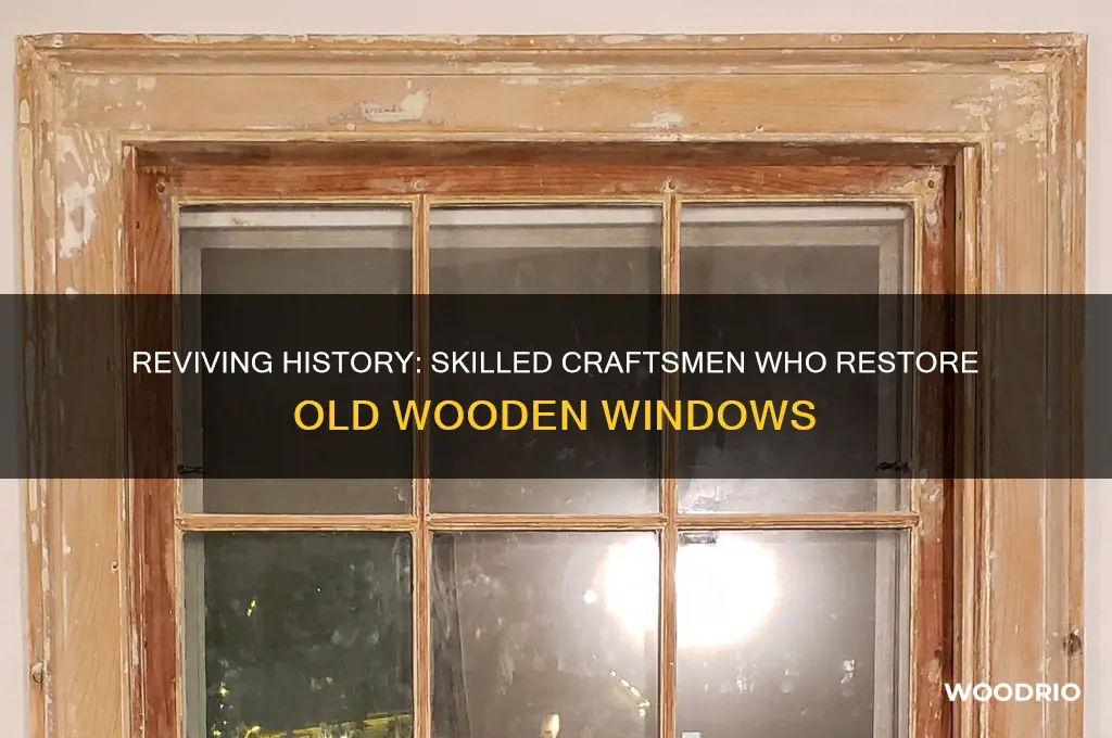 who restores old wooden windows