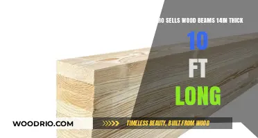 Where to Buy 14-Inch Thick, 10-Foot Long Wood Beams