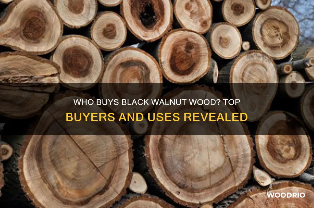 who will buy black walnut wood