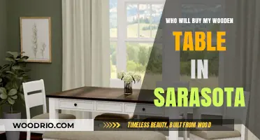 Sell Your Wooden Table in Sarasota: Find the Right Buyer Today