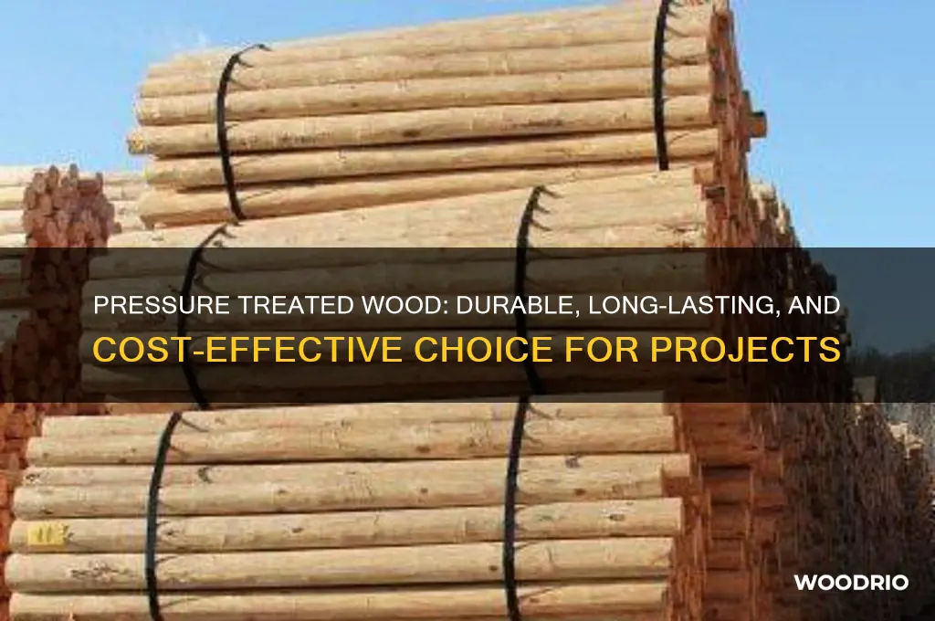 why buy pressure treated wood