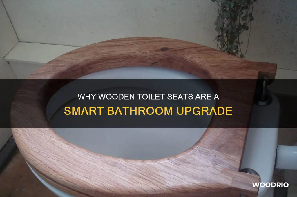 why buy wooden toilet seats