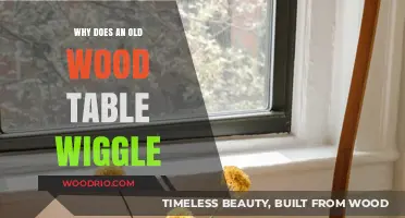 Why Your Old Wood Table Wiggles: Causes and Fixes Explained