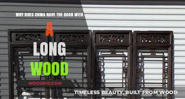 China's Unique Long Wooden Doors: History, Symbolism, and Cultural Significance