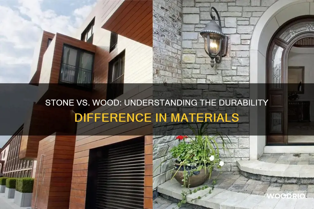 why does stone last longer than wood