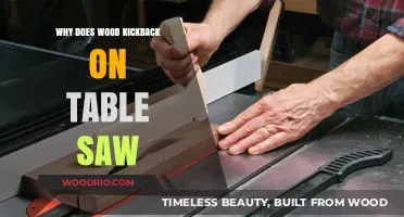 Preventing Table Saw Kickback: Understanding Wood Behavior and Safety Tips