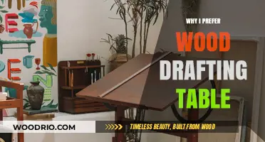 Wood Drafting Table: My Top Choice for Precision and Comfort