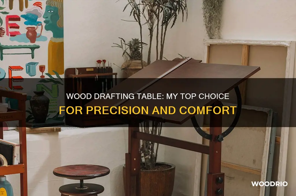 why i prefer wood drafting table