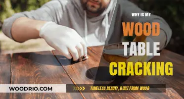 Understanding Wood Table Cracks: Causes, Prevention, and Repair Solutions