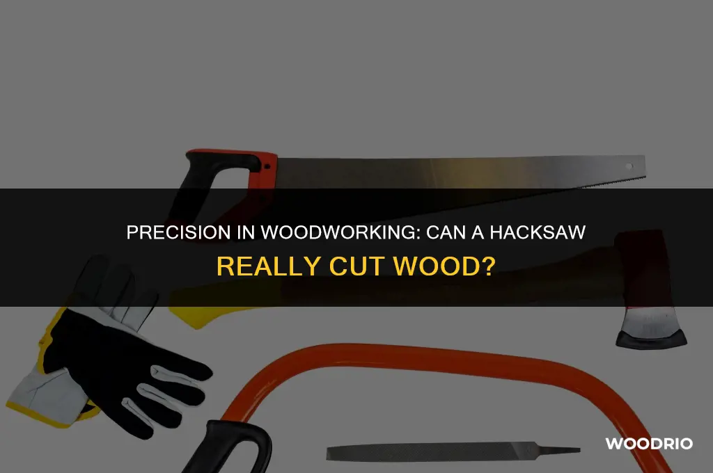 will a hacksaw cut wood