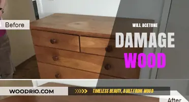 Exploring the Effects of Acetone on Wood Surfaces