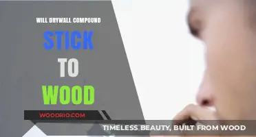 Exploring Adhesion: Drywall Compound on Wood Surfaces