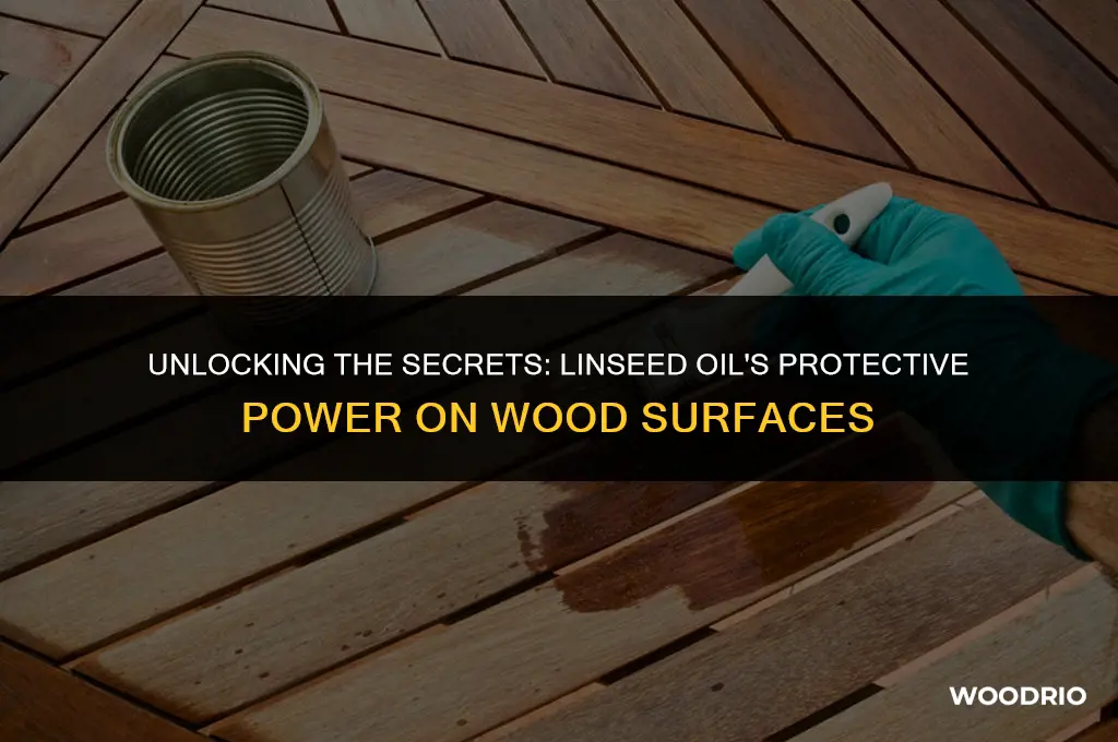will linseed oil protect wood