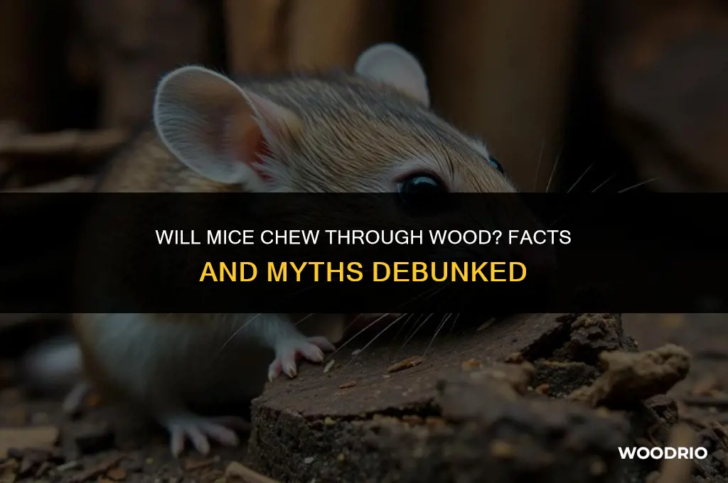 will mice chew through wood