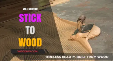 Exploring Adhesion: Will Mortar Stick to Wood?
