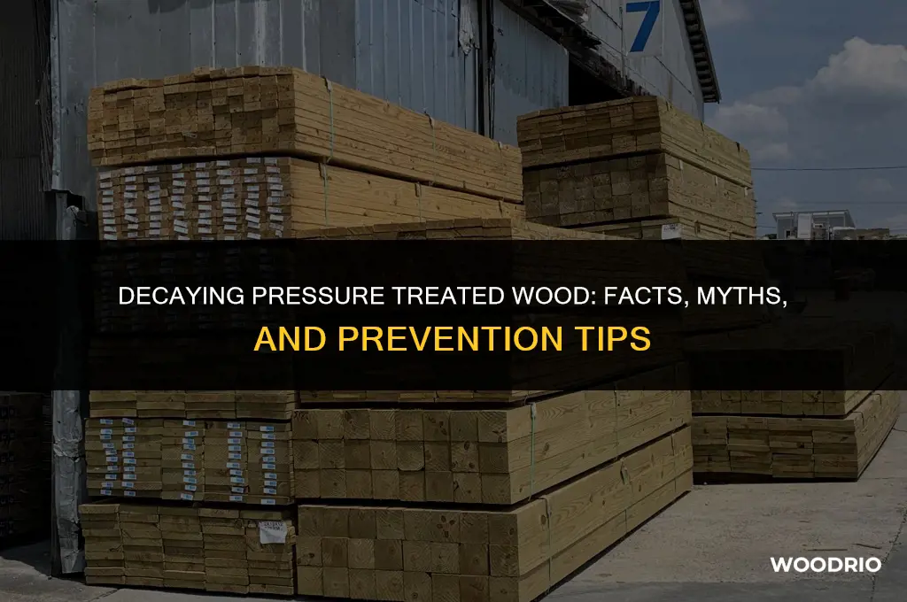 will pressure treated wood rot