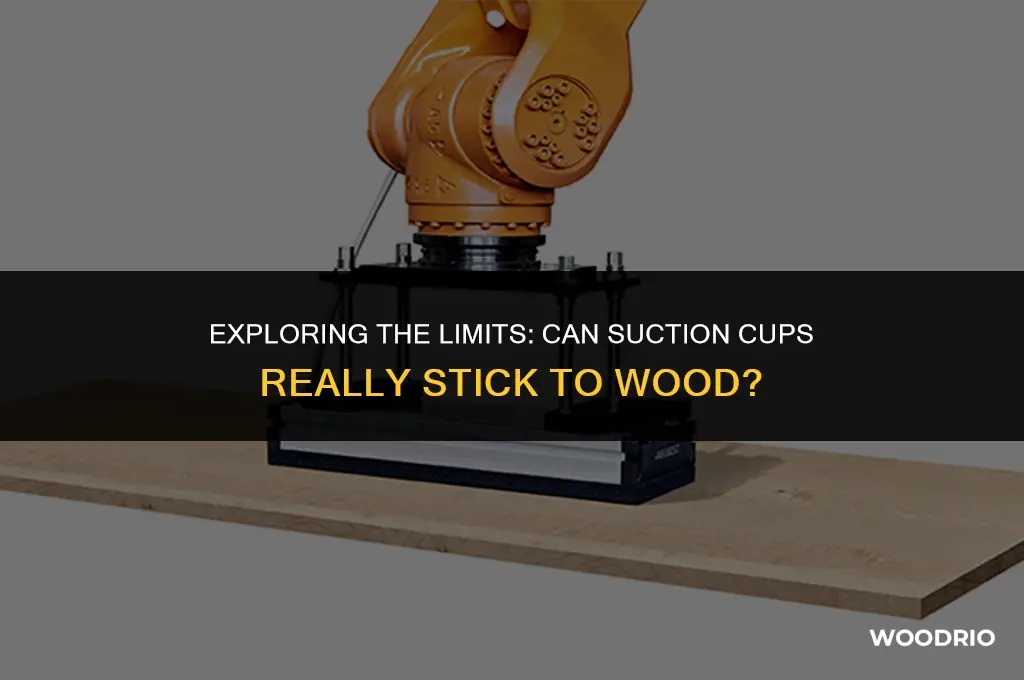 will suction cups work on wood