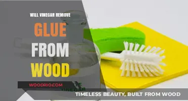Vinegar's Power: A Natural Solution for Removing Glue from Wood