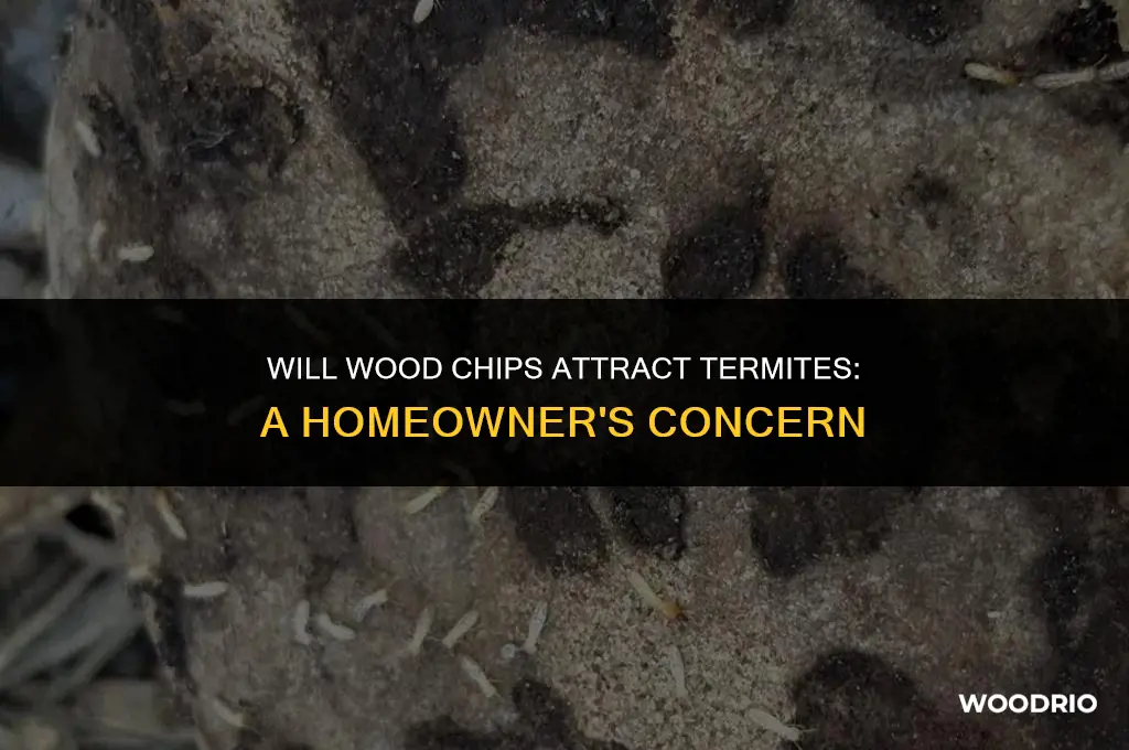 will wood chips attract termites