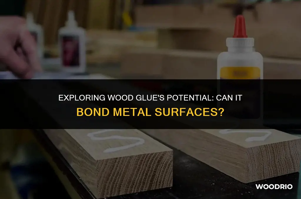 will wood glue work on metal