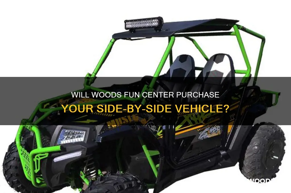 will woods fun center buy your side by side